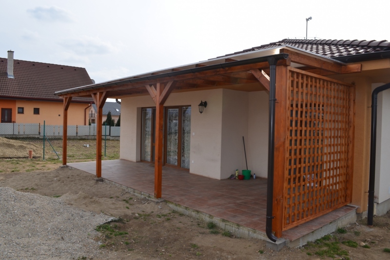 Drevená pergola - Košice