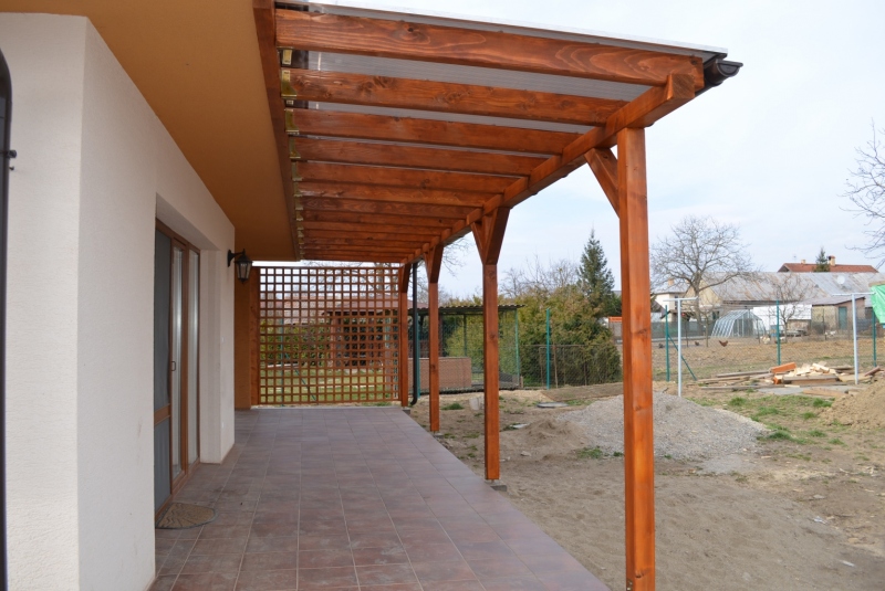 Drevená pergola - Košice