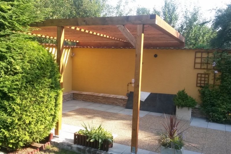 Drevená pergola  - Košice