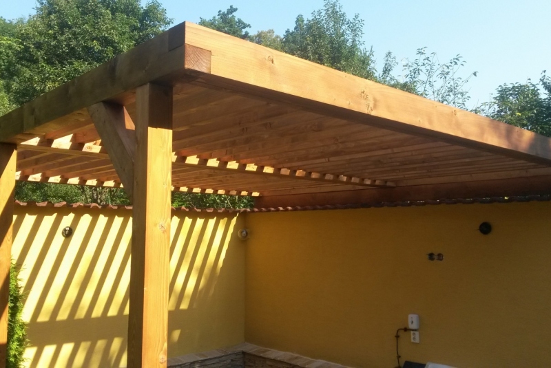 Drevená pergola  - Košice