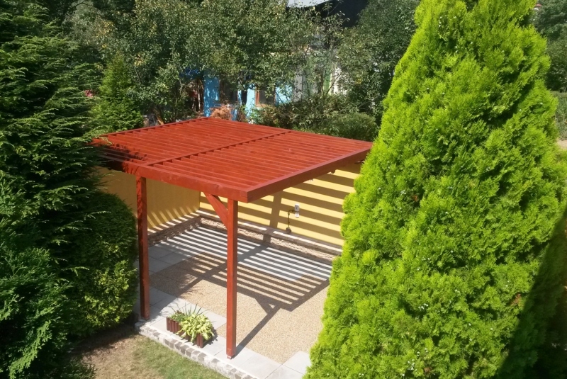 Drevená pergola  - Košice