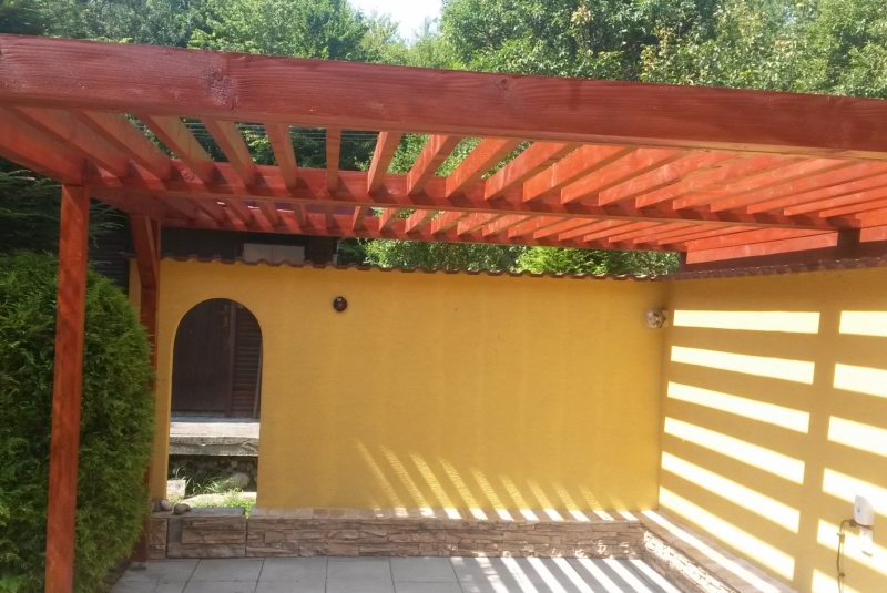 Drevená pergola  - Košice